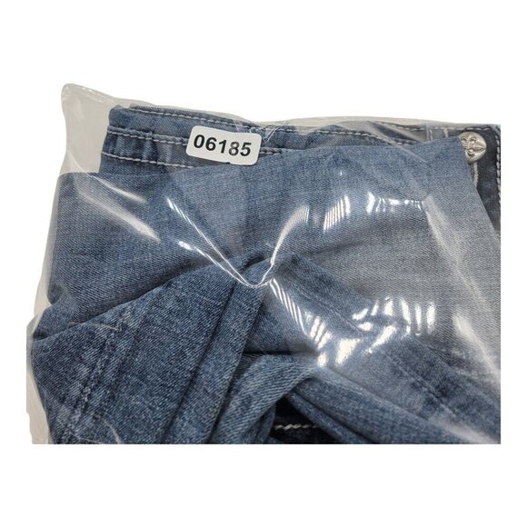 Miss Me Jean Women 28x33 Signature Boot Western Blue Denim Boho Bling Y2K - Picture 9 of 9